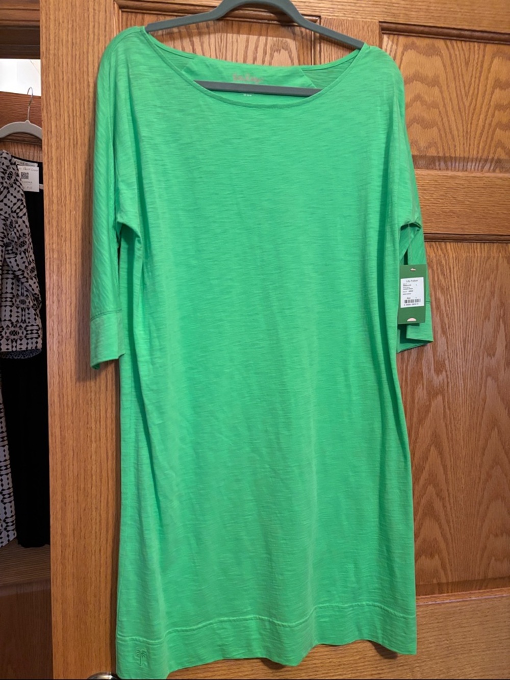 Lilly Pulitzer Bright Green Midi Dress